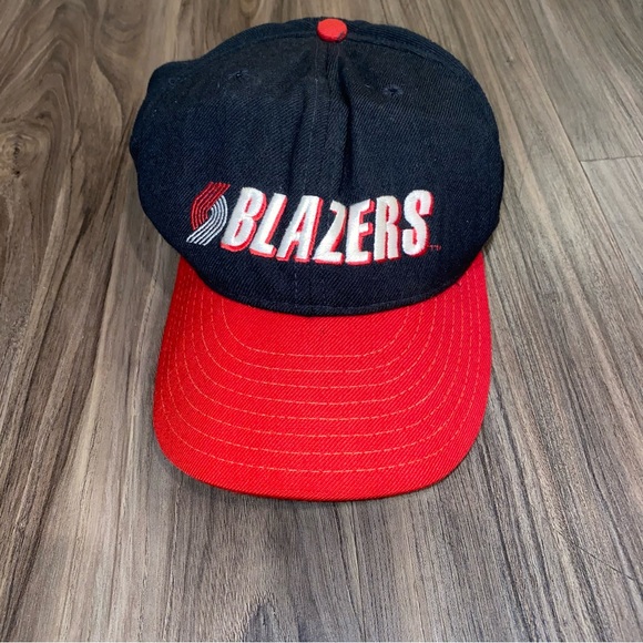 Vintage New Era the 5950 Pro Model NBA Trail Portland Trail Blazers Cap Sz 7 1/8 - Picture 1 of 7